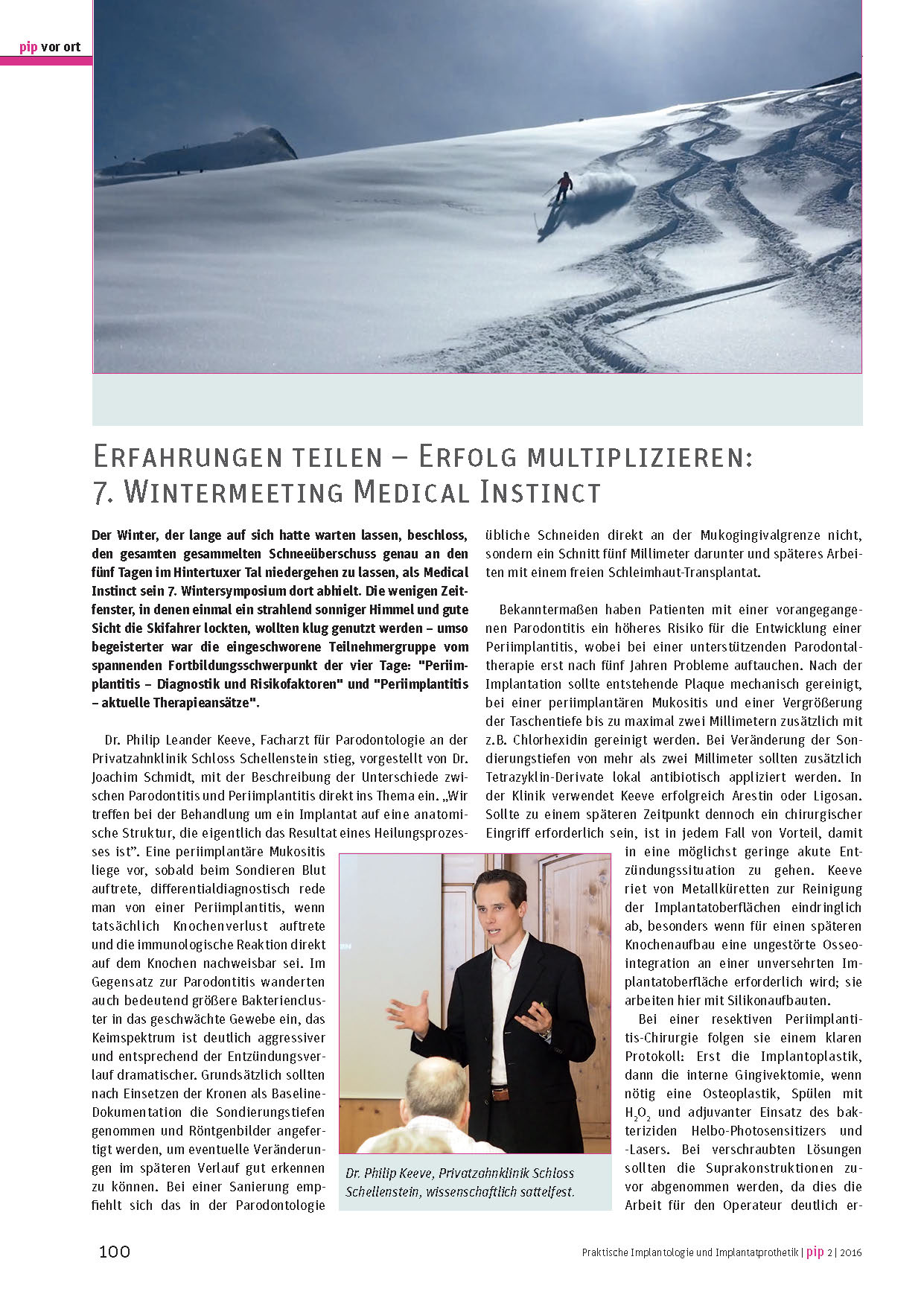 Pip – 7. Wintermeeting Medical Instinct
